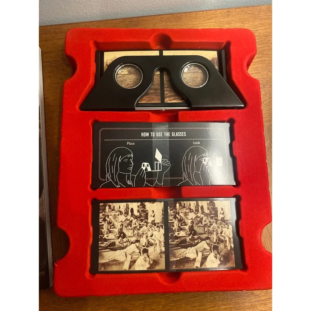 The Great War in 3D WWI Stereoscopic Box Set Black Dog Leventhal Viewer COMPLETE